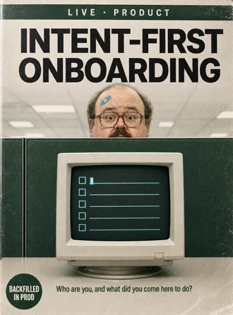 Intent-First Onboarding